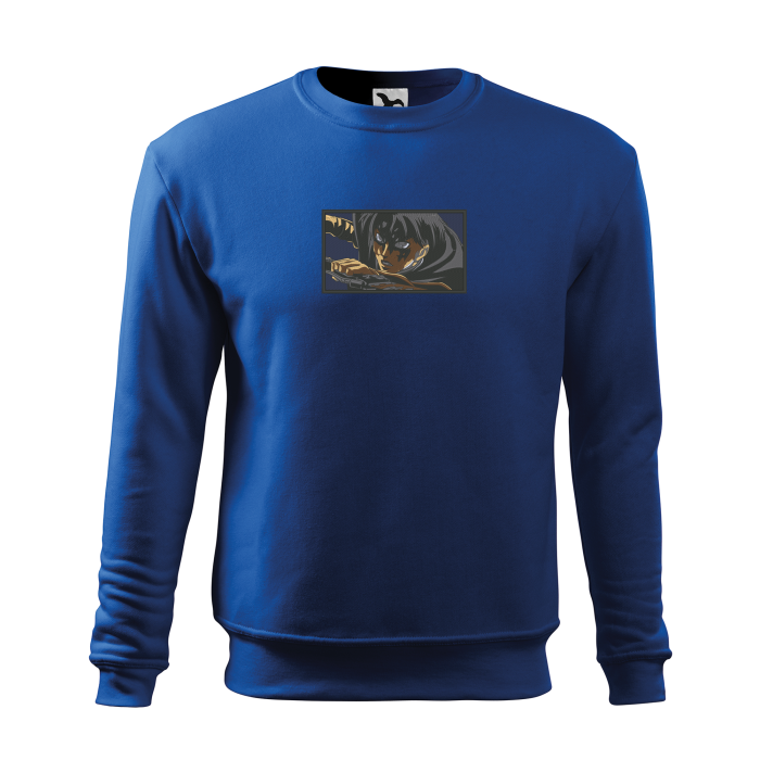 Malfini Bluza Barbat Albastru regal Levi Brodat