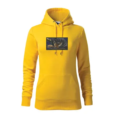 Malfini Hanorac Dama Galben Levi Brodat