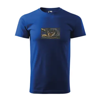 Malfini Tricou Barbat Albastru regal Levi Brodat