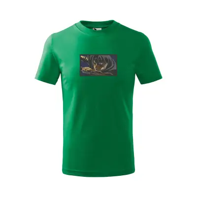 Malfini Tricou Copii Verde Levi Brodat