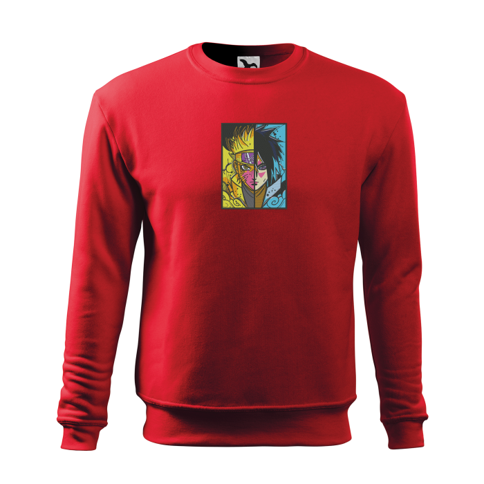 Malfini Bluza Barbat Rosu Naruto Brodat