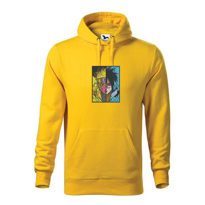 Malfini Hanorac Barbat Galben Naruto Brodat