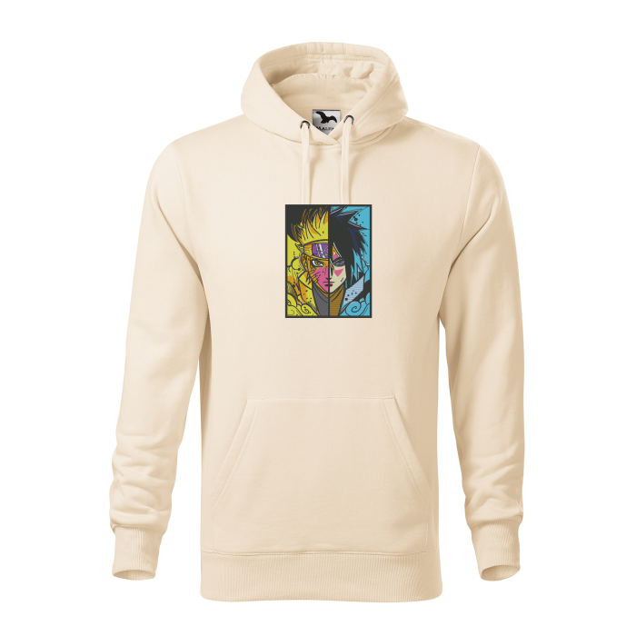 Malfini Hanorac Barbat Bej Naruto Brodat