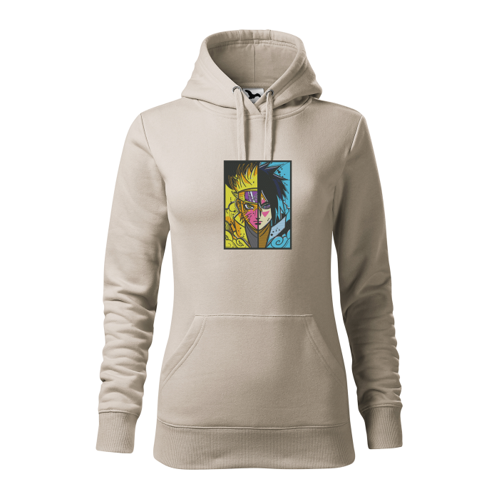 Malfini Hanorac Dama Gri ice Naruto Brodat