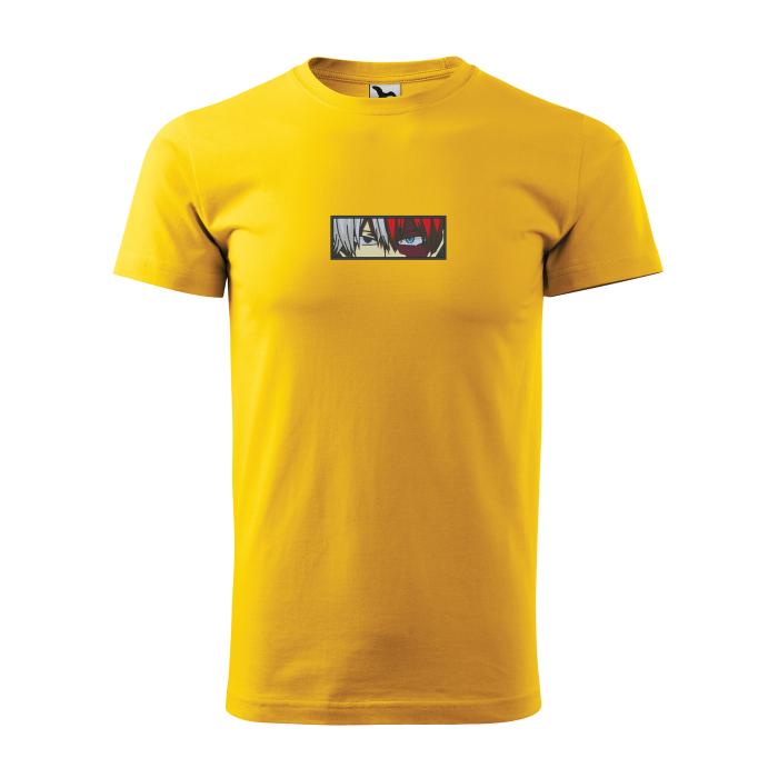 Malfini Tricou Barbat Galben Shoto Todoriki Brodat