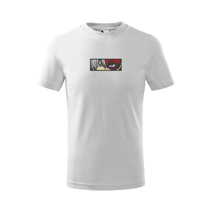 Malfini Tricou Copii Alb Shoto Todoriki Brodat