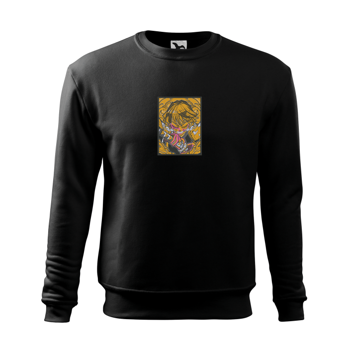Malfini Bluza Barbat Negru Zenitsu Brodat