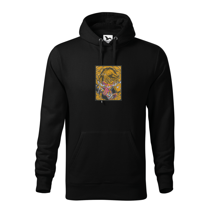 Malfini Hanorac Barbat Negru Zenitsu Brodat