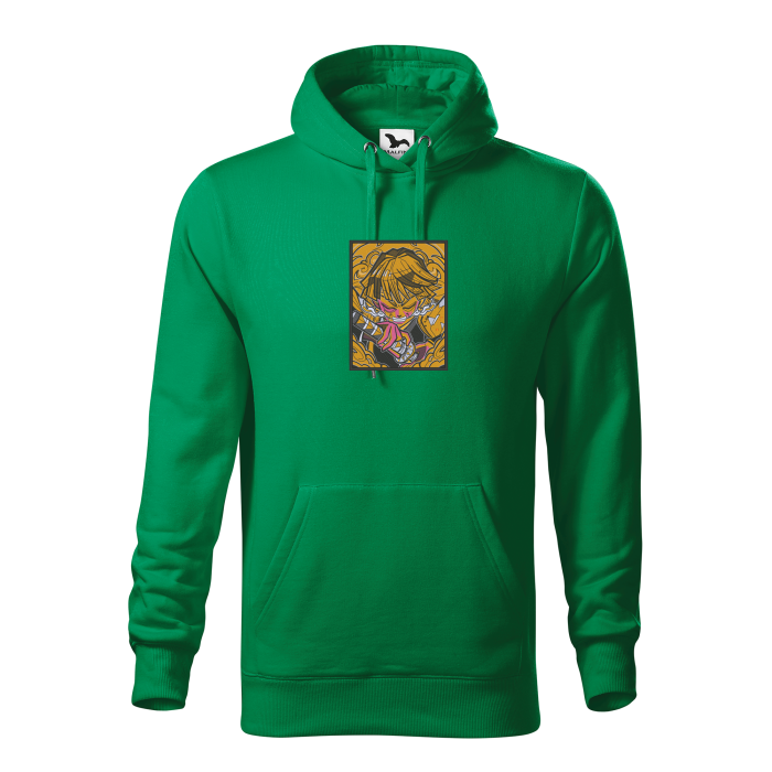 Malfini Hanorac Barbat Verde Zenitsu Brodat