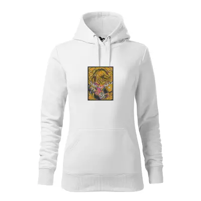 Malfini Hanorac Dama Alb Zenitsu Brodat