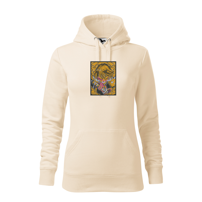 Malfini Hanorac Dama Bej Zenitsu Brodat