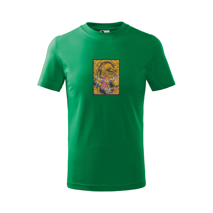 Malfini Tricou Copii Verde Zenitsu Brodat