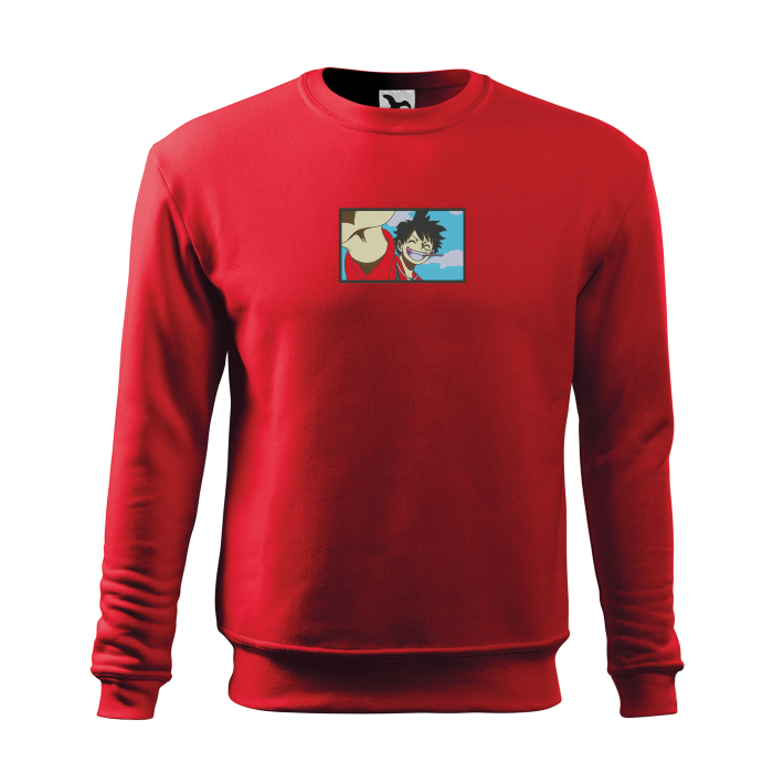 Malfini Bluza Barbat Rosu Lufy Brodat