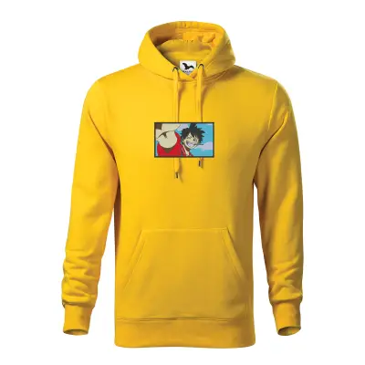 Malfini Hanorac Barbat Galben Lufy Brodat