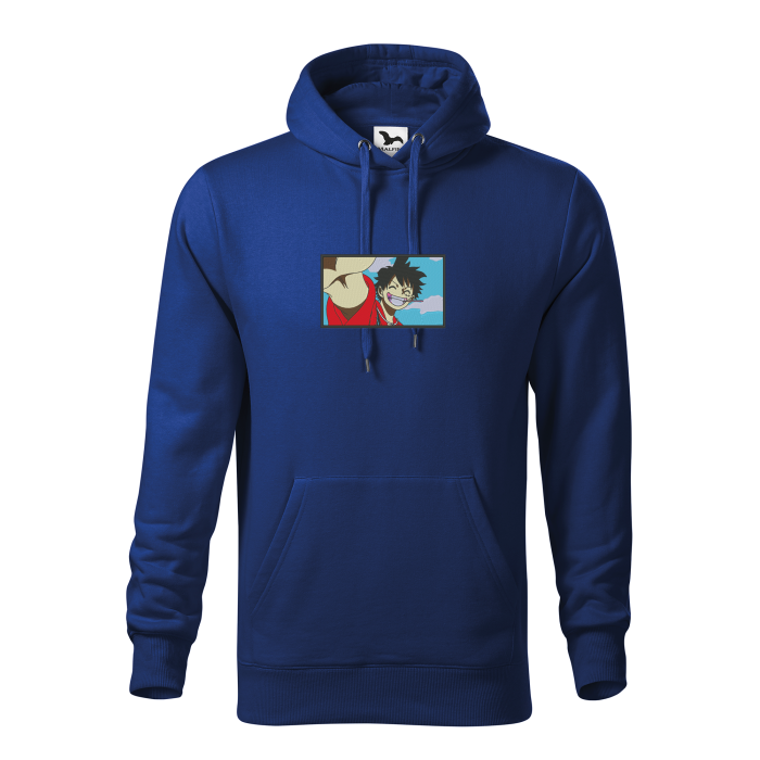Malfini Hanorac Barbat Albastru regal Lufy Brodat