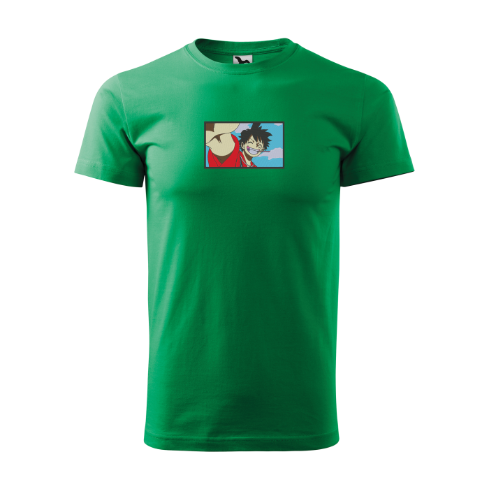 Malfini Tricou Barbat Verde Lufy Brodat