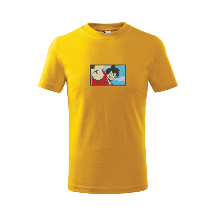 Malfini Tricou Copii Galben Lufy Brodat