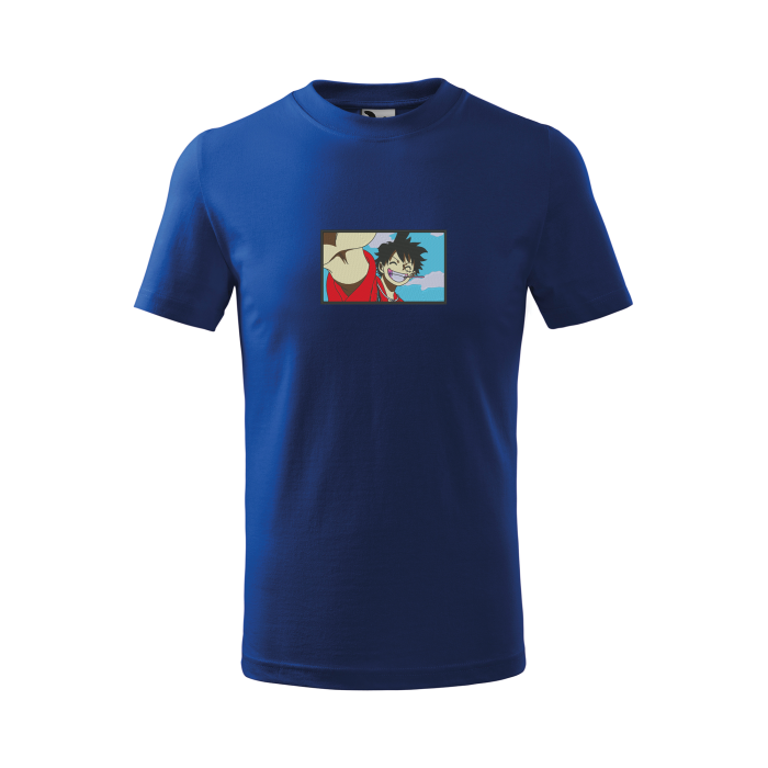 Malfini Tricou Copii Albastru regal Lufy Brodat