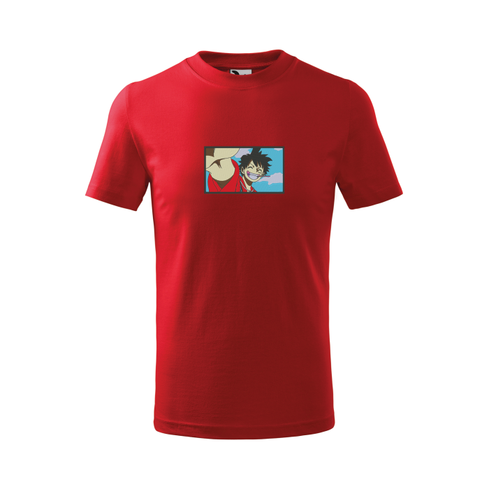 Malfini Tricou Copii Rosu Lufy Brodat