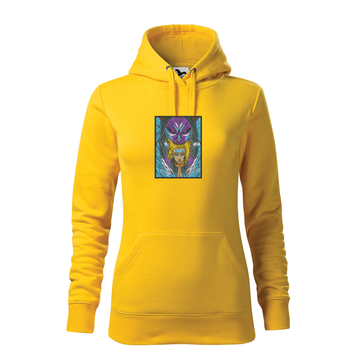 Malfini Hanorac Dama Galben Minato Brodat