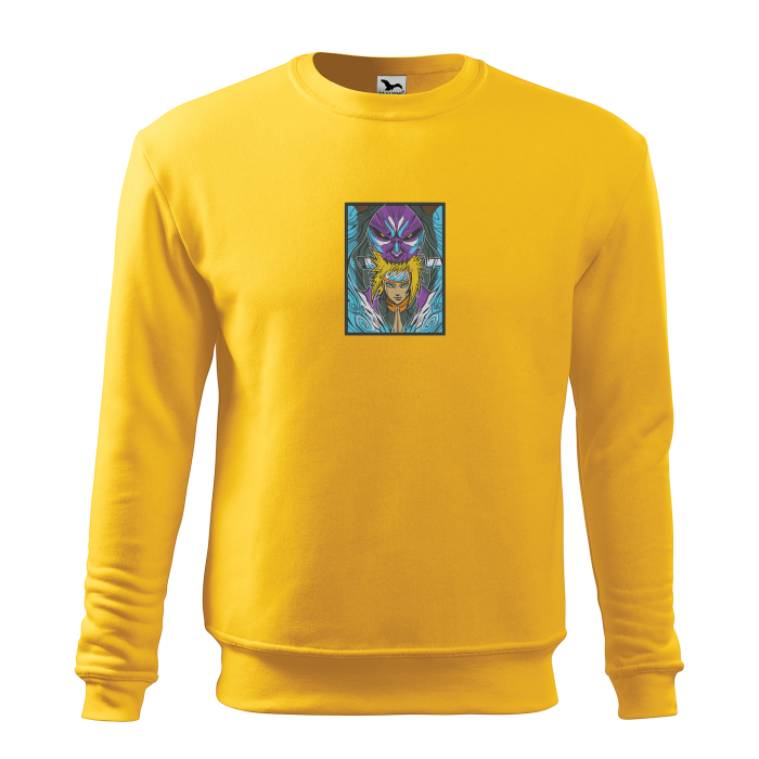 Malfini Bluza Barbat Galben Minato Brodat