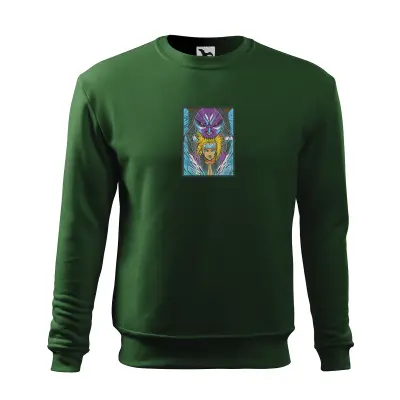 Malfini Bluza Barbat Verde inchis Minato Brodat