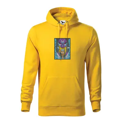 Malfini Hanorac Barbat Galben Minato Brodat