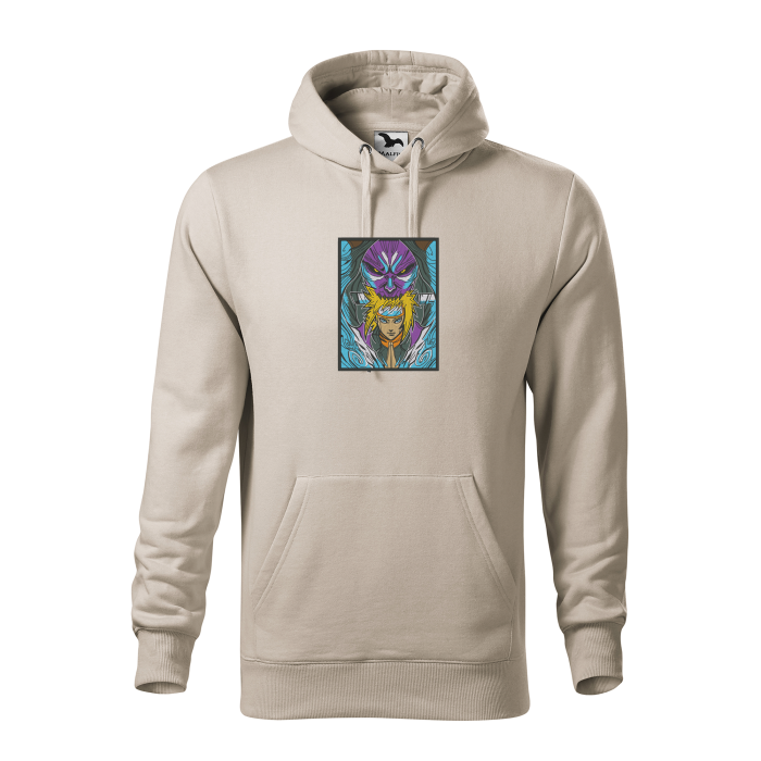 Malfini Hanorac Barbat Gri ice Minato Brodat