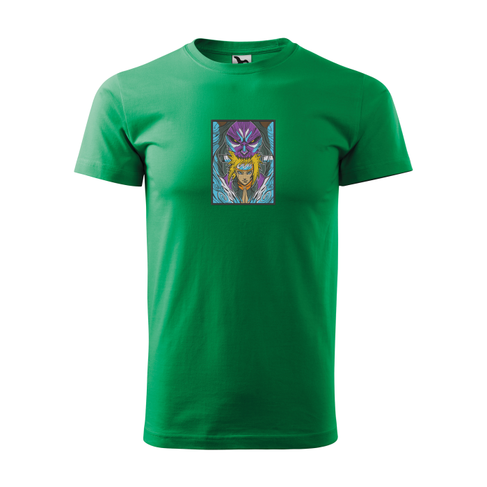 Malfini Tricou Barbat Verde Minato Brodat