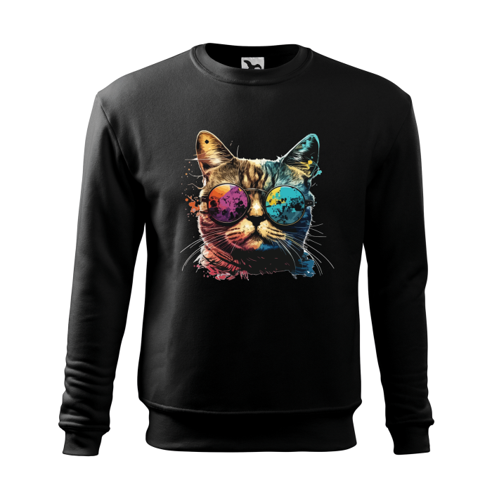 Malfini Bluza Barbat Negru Colorful Cat