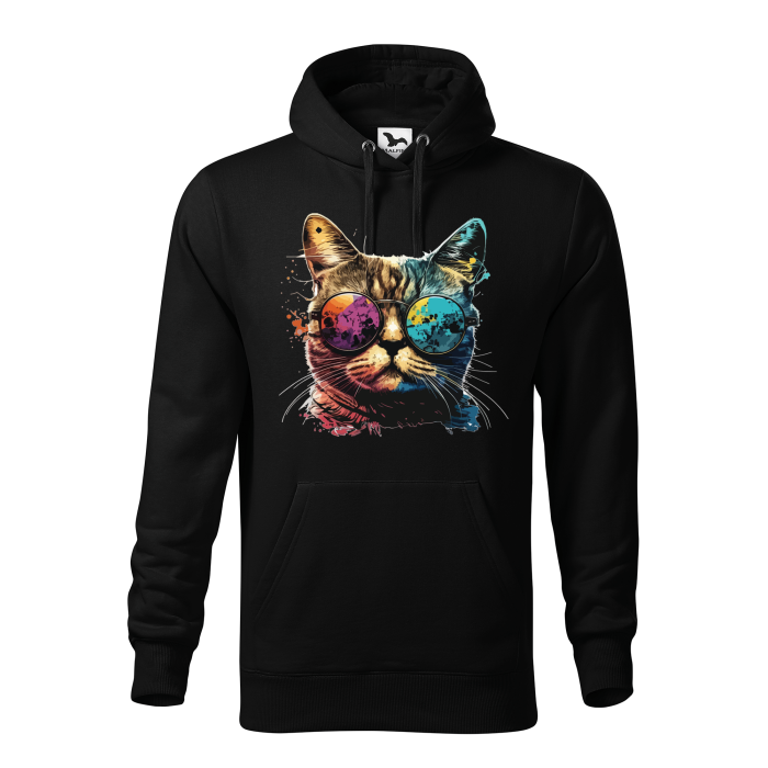 Malfini Hanorac Barbat Negru Colorful Cat