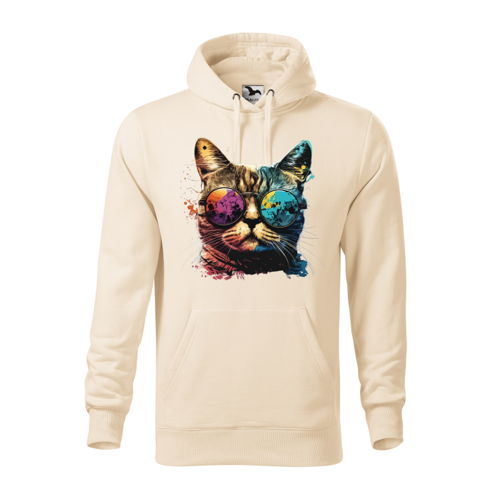 Malfini Hanorac Barbat Bej Colorful Cat