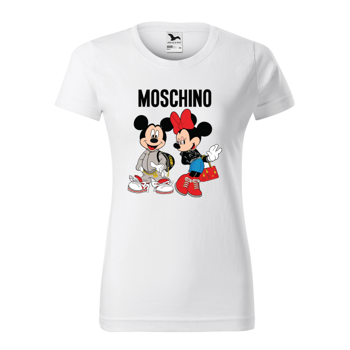 Malfini Tricou Dama Alb Fashion
