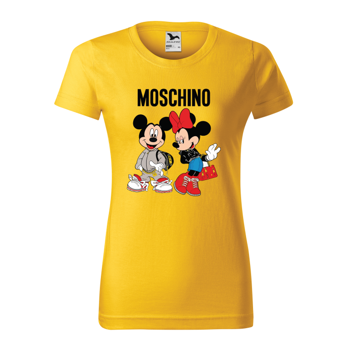 Malfini Tricou Dama Galben Fashion