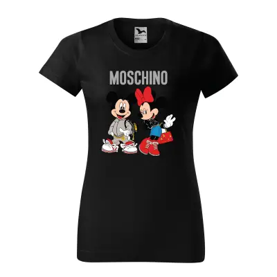 Malfini Tricou Dama Negru Fashion