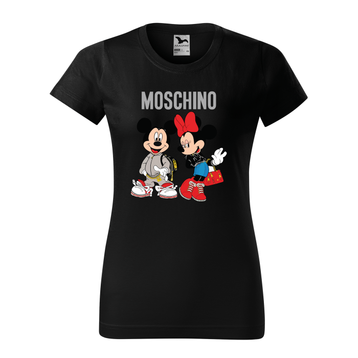 Malfini Tricou Dama Negru Fashion