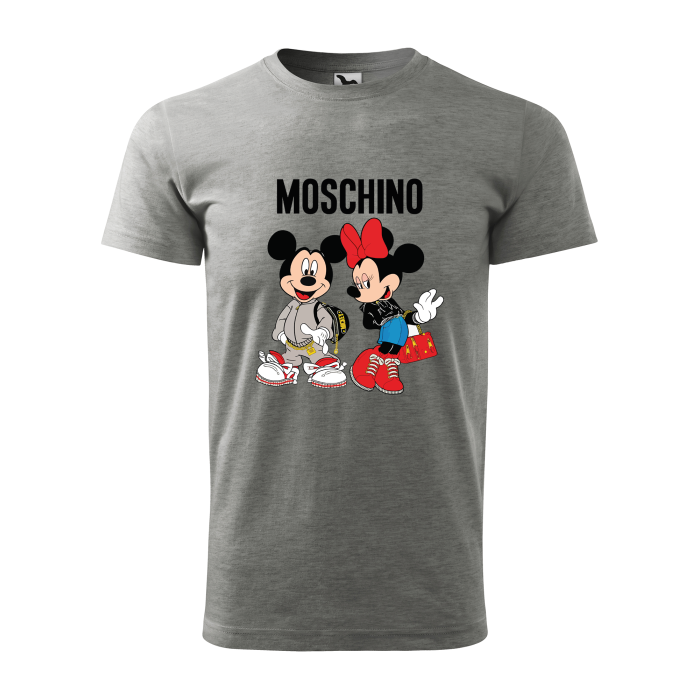 Malfini Tricou Barbat Gri inchis Fashion