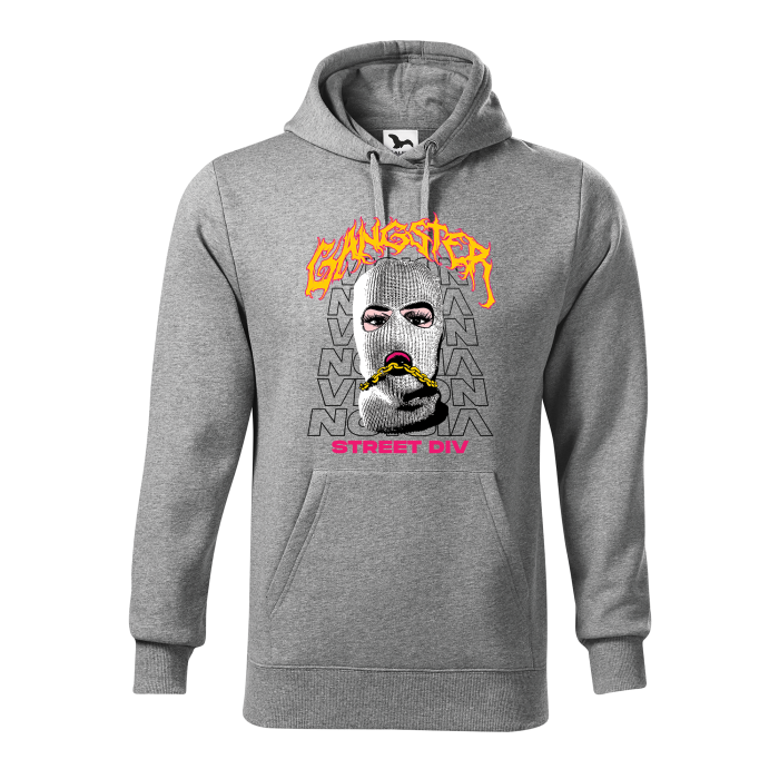 Malfini Hanorac Barbat Gri inchis Gangster Street DIV