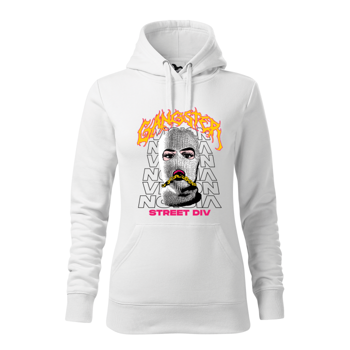 Malfini Hanorac Dama Alb Gangster Street DIV