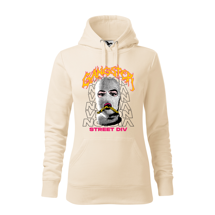 Malfini Hanorac Dama Bej Gangster Street DIV