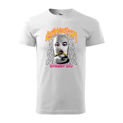 Malfini Tricou Barbat Alb Gangster Street DIV