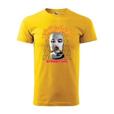 Malfini Tricou Barbat Galben Gangster Street DIV