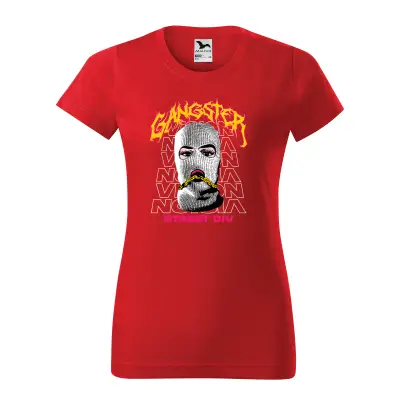 Malfini Tricou Dama Rosu Gangster Street DIV