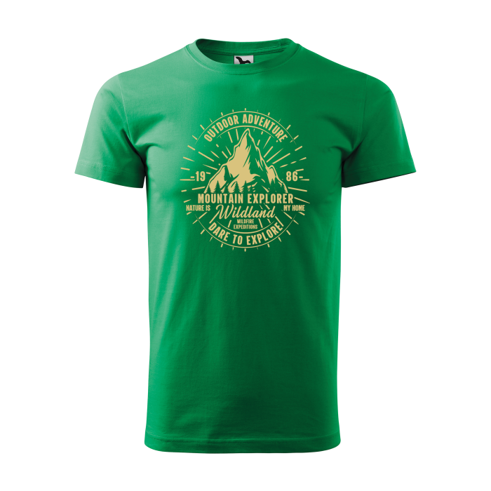 Malfini Tricou Barbat Verde Mountain Explorer