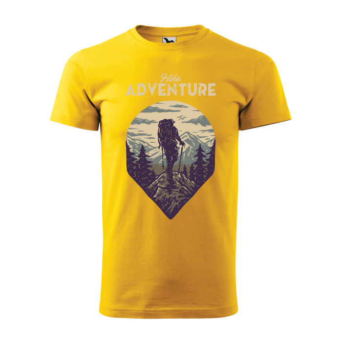 Malfini Tricou Barbat Galben Hike Adventure
