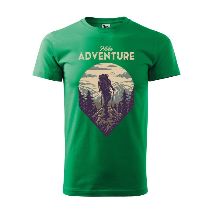 Malfini Tricou Barbat Verde Hike Adventure