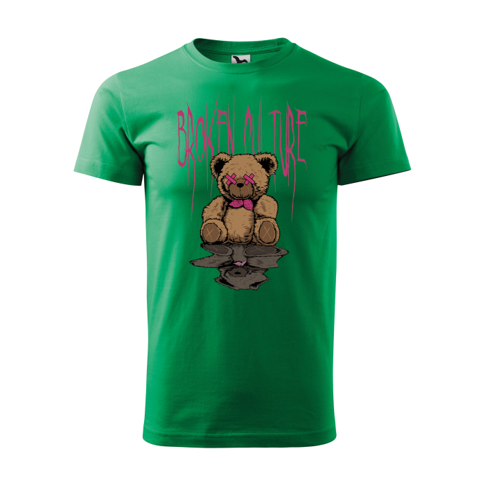 Malfini Tricou Barbat Verde Teddy Broken culture
