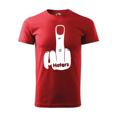 Malfini Tricou Barbat Rosu Haters