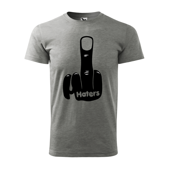 Malfini Tricou Barbat Gri inchis Haters