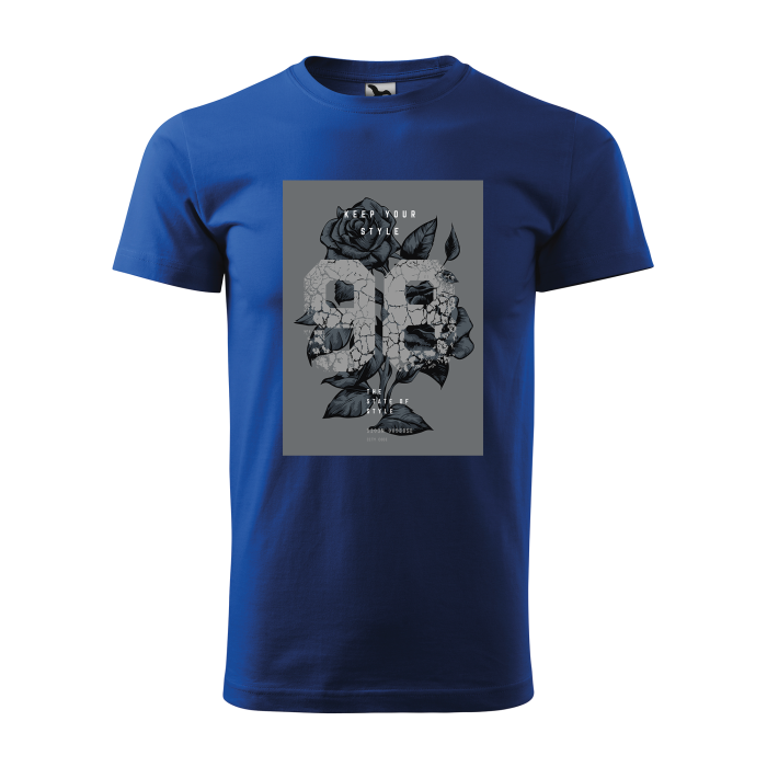 Malfini Tricou Barbat Albastru regal Keep your style